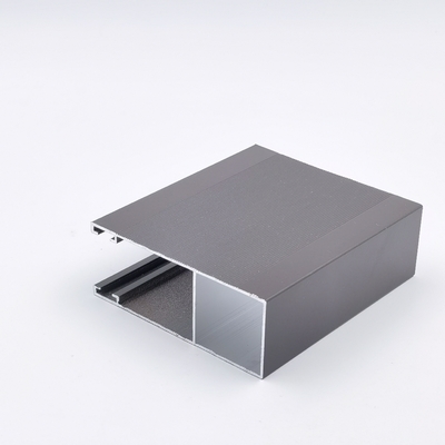 6063 T5 55mm Wide Roller Shutter Cabinet โปรไฟล์อลูมิเนียมสำหรับที่อยู่อาศัย