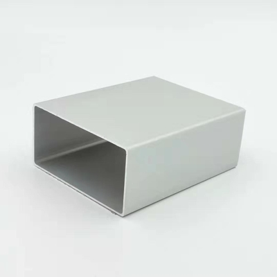 โปรไฟล์การอัดขึ้นรูป Alu 0.9 มม. 40X80 Tube Silver Matt Anodized Aluminium Profile