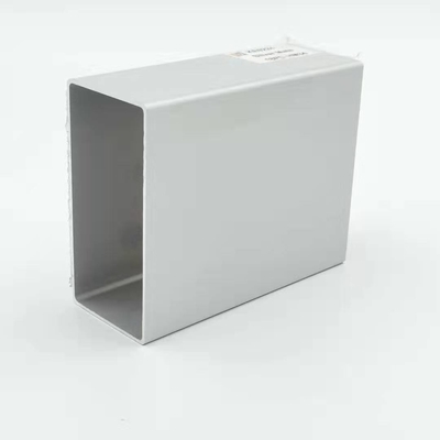 โปรไฟล์การอัดขึ้นรูป Alu 0.9 มม. 40X80 Tube Silver Matt Anodized Aluminium Profile
