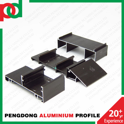 ประเทศจีน โรงงานตรง โปรไฟล์ extrusion อลูมิเนียมสําหรับหน้าต่างและประตู Sistema 8025