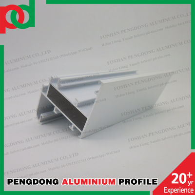 โปรไฟล์อลูมิเนียม Extrusion Casement หน้าต่างประตูท่อสี่เหลี่ยม ปรับแต่งแชมเปญ anodizing สําหรับตลาดเอธิโอเปีย