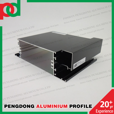 6063-T5 โปรไฟล์อลูมิเนียม Transome Mellion Curtain Z Curtain L เครื่องเชื่อมแผ่นความดัน