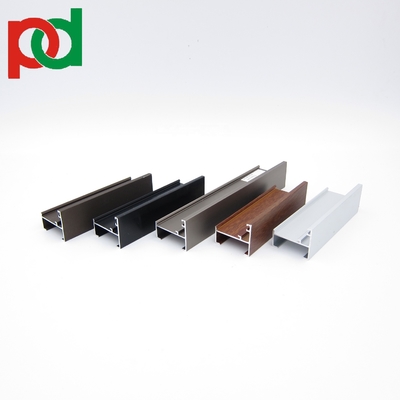 บริการการประมวลผล decoiling โปรไฟล์อลูมิเนียมสําหรับกระจกหน้าต่างกรอบประตูหน้าต่าง