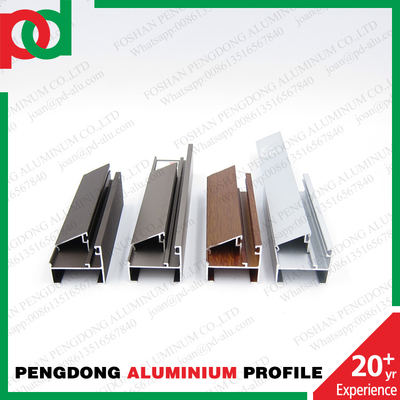บริการการประมวลผล decoiling โปรไฟล์อลูมิเนียมสําหรับกระจกหน้าต่างกรอบประตูหน้าต่าง