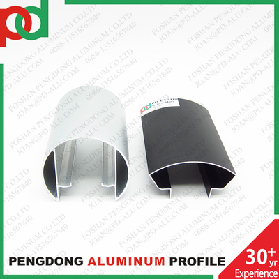 โปรไฟล์ราวบันไดอะลูมิเนียมสีดำด้านไม้ความยาว 6 เมตร พร้อมผิวเคลือบ Bronze Anodized และขนาดต่างๆ