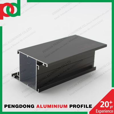 6063 T5 Aluminium Window Profile 1.1mm Thickness 5.8m Length