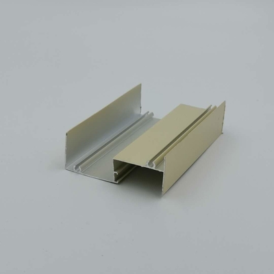 Soncap 6063 โปรไฟล์หน้าต่างบานเลื่อนอลูมิเนียมเคลือบผง