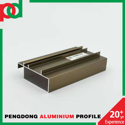 ความหนาที่กำหนดเอง 0.9mm 1.5mm Curtain Track โปรไฟล์ สำหรับ กำแพงม่าน