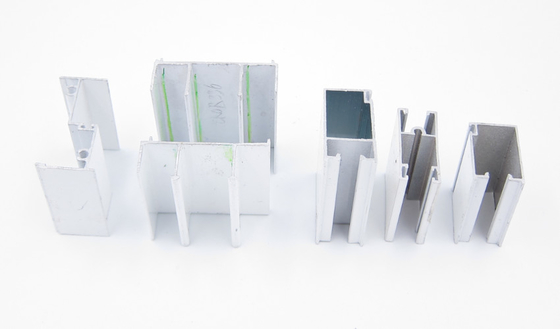 โปรไฟล์อลูมิเนียม Extrusion Ecuador Sliding Window 4 Profiles