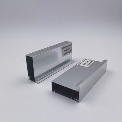 โปรไฟล์ครัวอลูมิเนียมเคลือบผงสีเงินสว่างสำหรับ ACP