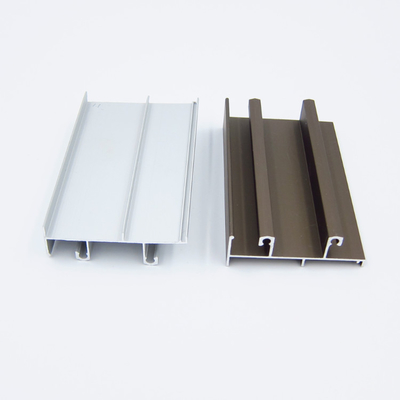 T4 T5 T6 Window Aluminium Profile การอัดขึ้นรูปอลูมิเนียมอโนไดซ์