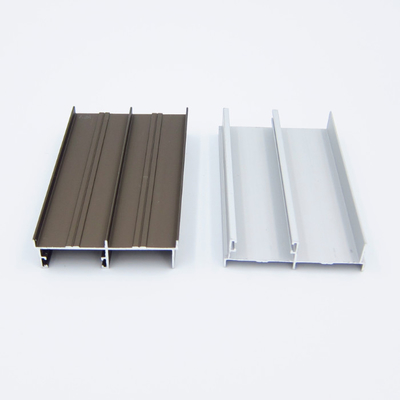 แมตต์ซิลเวอร์ อโนไดซ์ Aluminium โปรไฟล์ 20 ชุด การอัดขึ้นรูปอลูมิเนียม