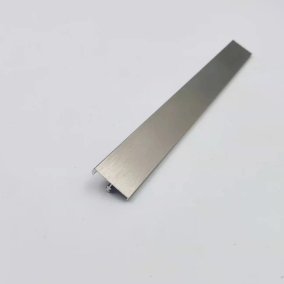 18.6mm T Shape extruded Aluminium Trim โปรไฟล์ตกแต่งขอบ