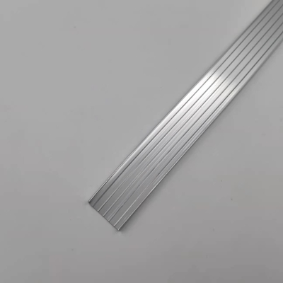 20.5mm U Shape Aluminium Profile ความกว้างในการขัด 20.5mm ความสูง 5mm