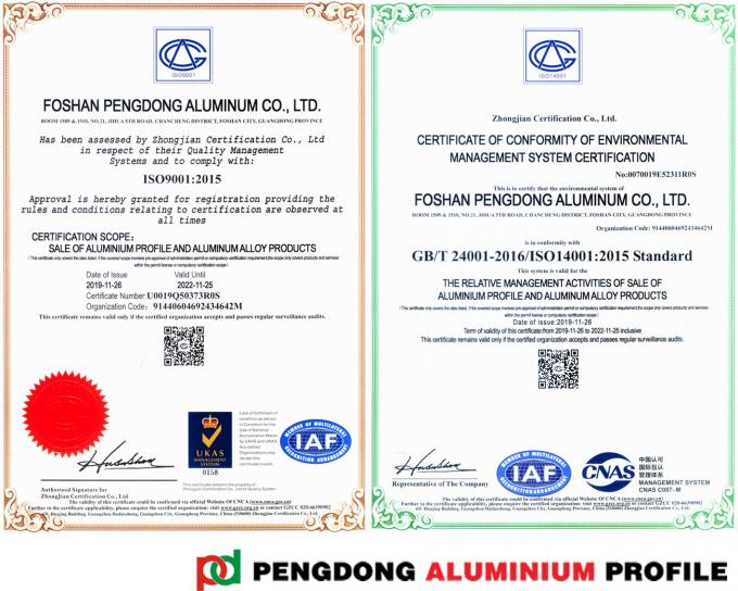 โปรไฟล์ Aluminum for Ecuador Fixed Window