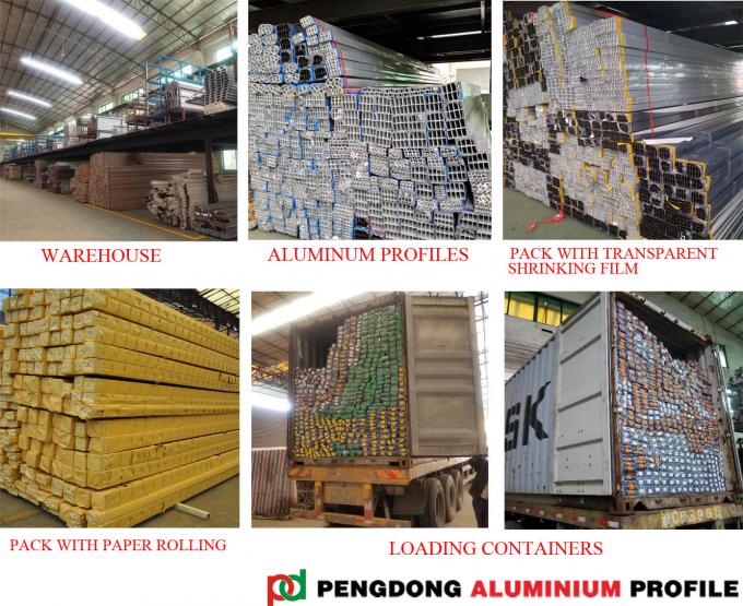 Best Quality  Different Size Color Mate Aluminum โปรไฟล์ Tubes