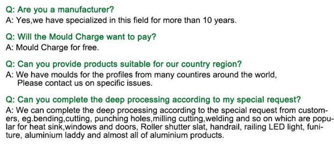 Aluminium profile to make doors and หน้าต่าง in Mauritius