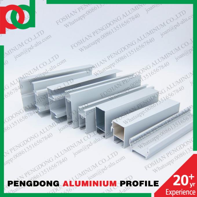 Aluminium โปรไฟล์ Wooden Color For หน้าต่าง and Doors Serie25