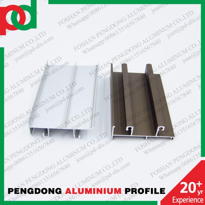Aluminium โปรไฟล์ For Sliding Window To Chile And Bolivia ลิเนีย 20