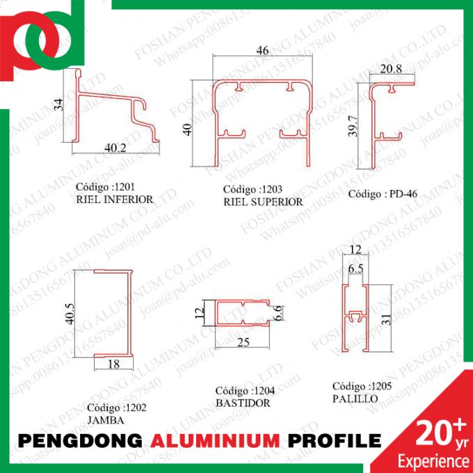 Aluminium โปรไฟล์ Shower box To Chile And Bolivia Import From China