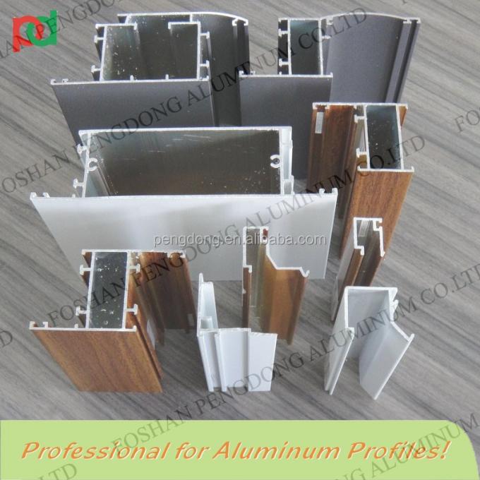 Libya & Algeria Aluminium หน้าต่าง Profile