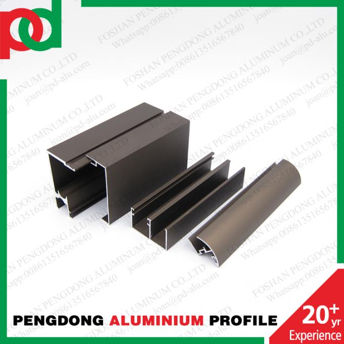 Aluminium โปรไฟล์ for Glass Box To Bolivia ลิเนีย 73