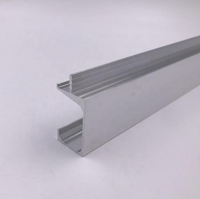 Libya Aluminium profile with Silver Glossy อโนไดซ์