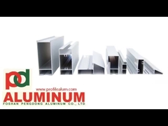 โปรไฟล์หน้าต่างอลูมิเนียม Anodized 6063 T5