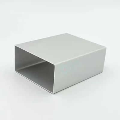 ราคาดี โปรไฟล์การอัดขึ้นรูป Alu 0.9 มม. 40X80 Tube Silver Matt Anodized Aluminium Profile ออนไลน์