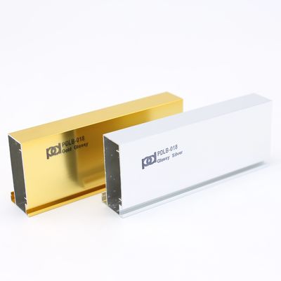 ราคาดี Foshan ผู้ผลิตรายละเอียดตู้ครัวอลูมิเนียมสีเงินมันวาวสูง ออนไลน์