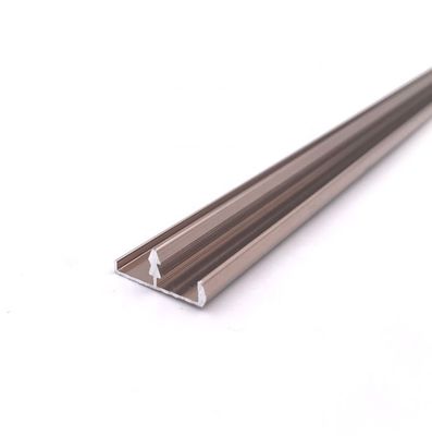 ราคาดี 16.3mm T รูปร่างขอบอลูมิเนียมสี่เหลี่ยมตัดขัดโปรไฟล์ปั้น ออนไลน์